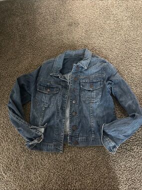Kut from the Kloth Medium Blue Denim Jacket - Women's